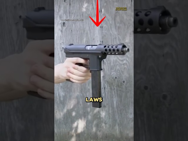 The TEC-9: The Gun That Changed U.S. Laws Forever #shorts
