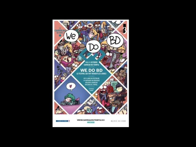 VLOG - Festiblog WeDoBD 2015 (Bastien Vivès, Mirion Malle, Guillaume Long, Leslie Plée, Diglee...)
