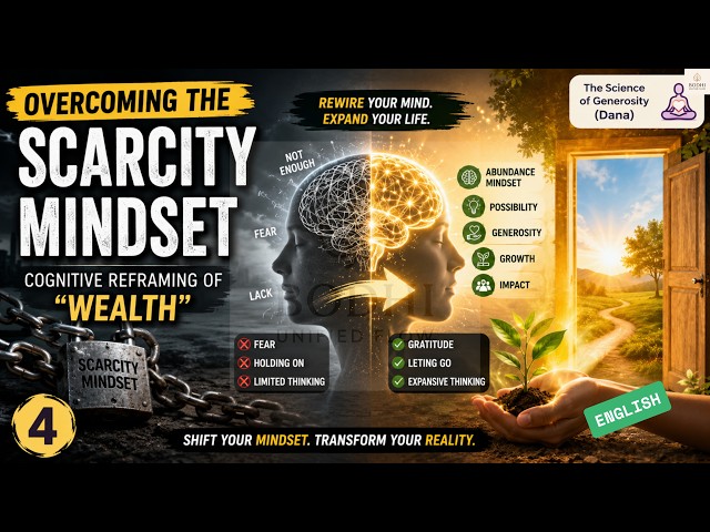 EN - The Foundations of Behavioral Change - Science of Generosity- 4.Overcoming the Scarcity Mindset