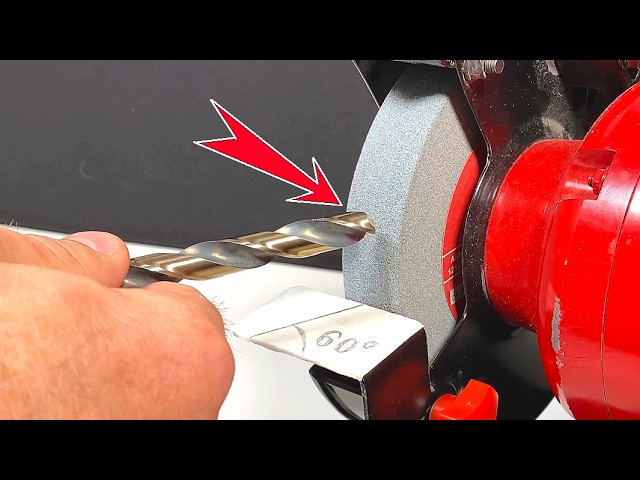 This Is The Best Method Of Sharpening An Old Drill Bit