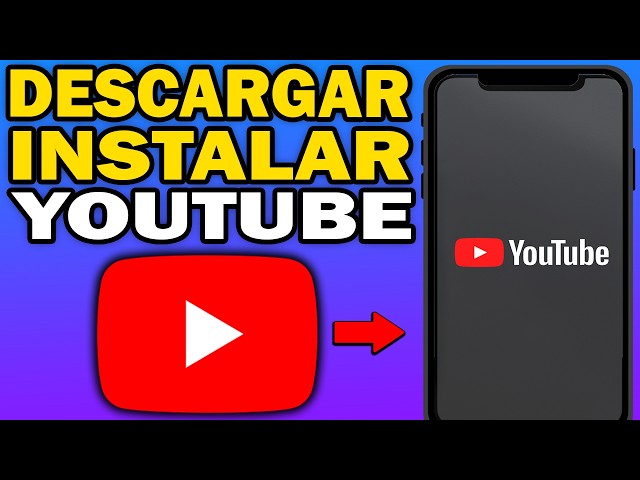 Cómo DESCARGAR e INSTALAR YouTube en iPhone y Android | Fácil y Rápido