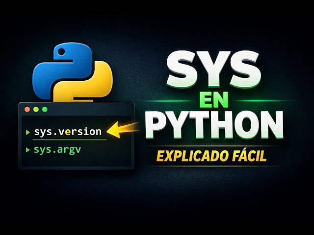 Módulo sys en Python explicado fácil