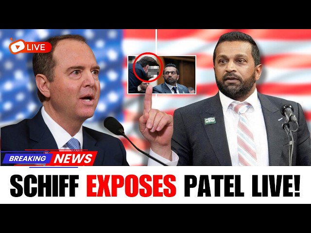 47 SECONDS AGO: Adam Schiff Reads a Classified File LIVE  Patel Goes Silent After ONE Name