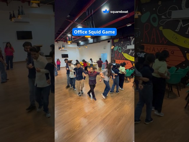 Office Squid Game: Group or Get Out 😈 #funfriday #ytshorts #officefun