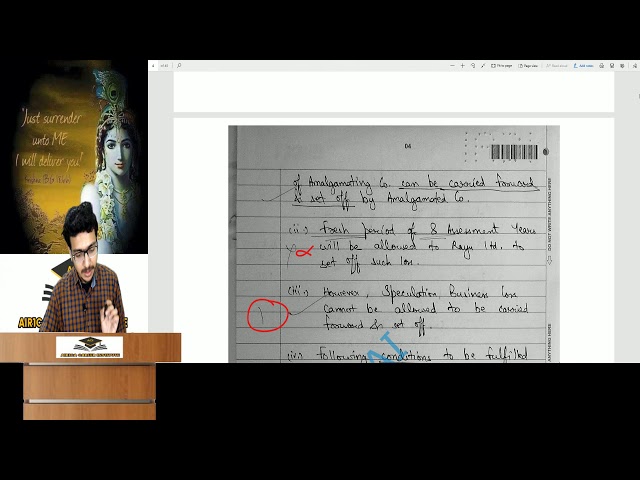 Analysis of CA Final DIRECT TAX Certified Copy of AIR-1 Ajay Agarwal & Atul Agarwal (GOLD MEDALIST)