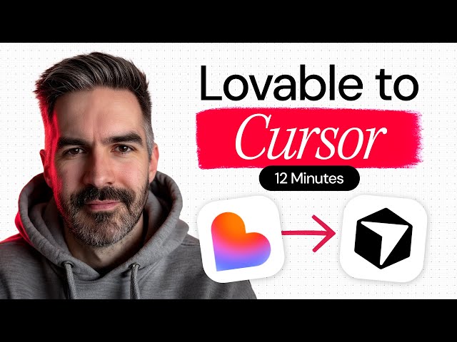 How to Migrate Your Lovable App to Cursor in 12 Minutes