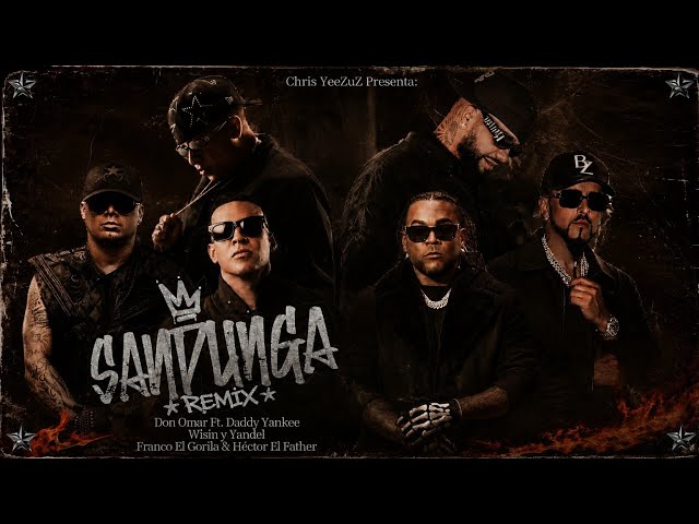 Don Omar Ft. Daddy Yankee, Wisin y Yandel, Franco El Gorila & Héctor El Father - Sandunga Remix