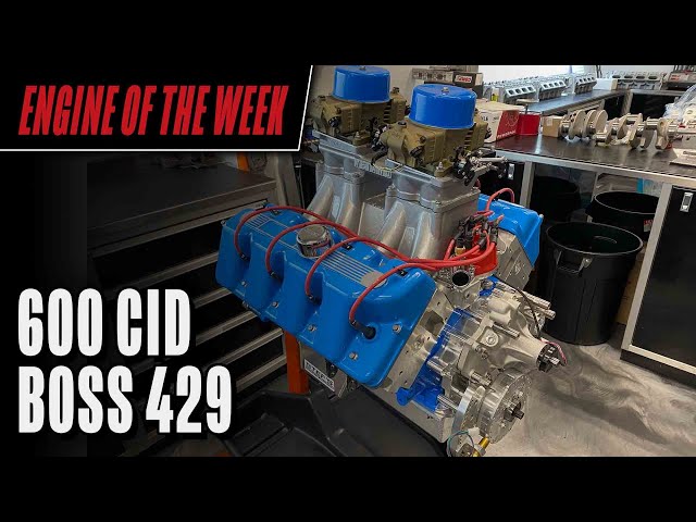 Inside one of Jon Kaase Racing's Naturally Aspirated 600 cid Boss 429 Engines