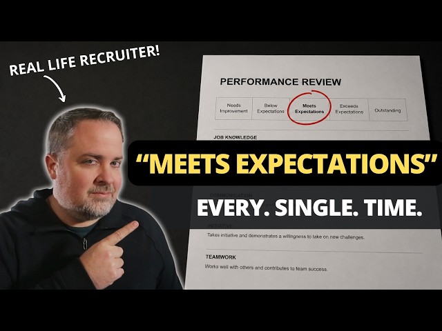 The REAL Reason You Always Get 'Meets Expectations' On Your Performance Review
