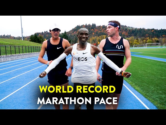 Running the Kipchoge Challenge (World Record Marathon Pace with Zach Levet!)