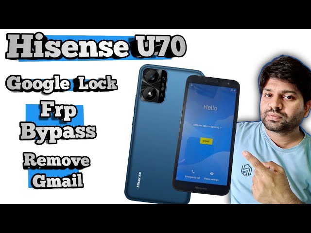 Hisense U70 Google Lock Solution | Frp Bypass | Remove Gmail Acc | The Cellphone