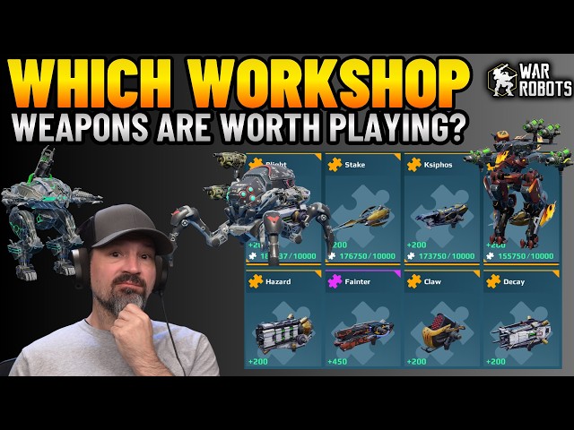 Which Workshop Weapons are Worth Playing - Gameplay and Review War Robots
