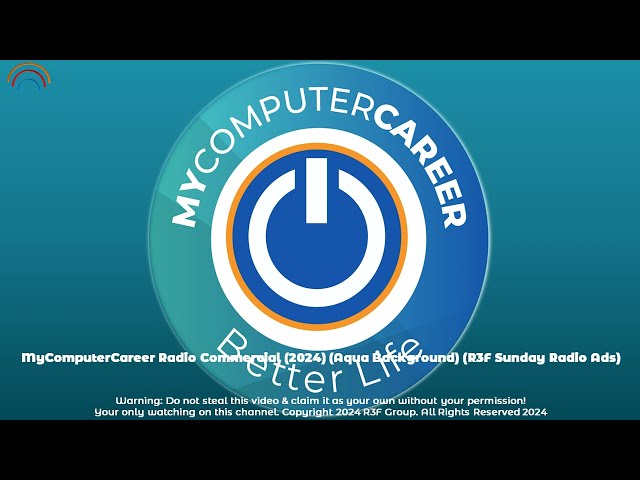 My Computer Career Radio Commercial