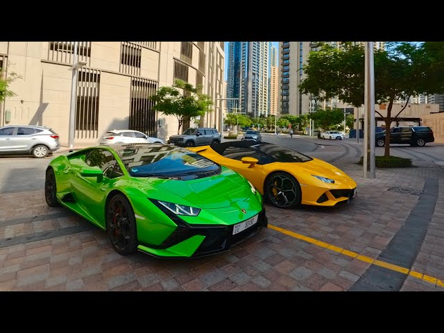 Lamborghini Huracan Tecnica Vs Lamborghini Huracan Evo Spyder 2025 | Review & Driving in City 