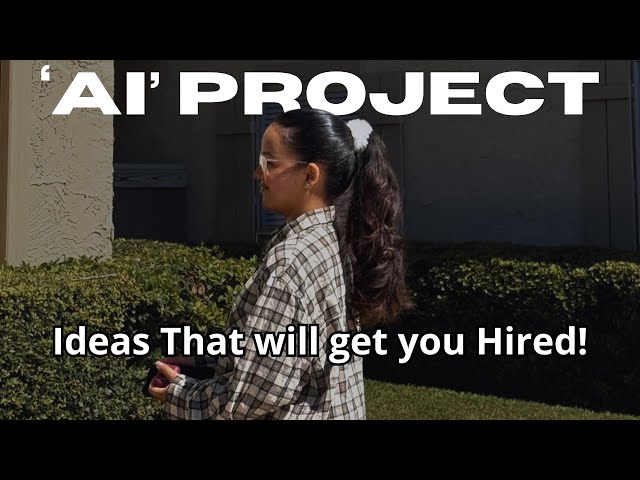 4 Generative AI Project Ideas That Will Get You Hired! | LLMs | AI | Early Career Growth