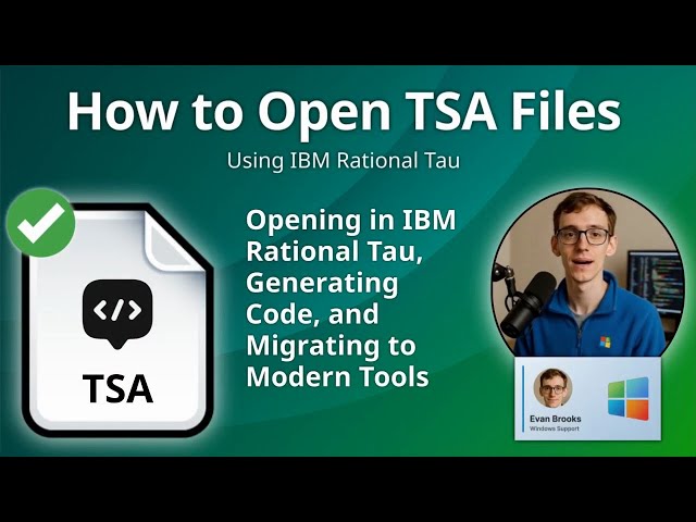 How to Open TSA Files (IBM Rational Tau Statechart)