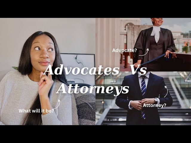 Life of a Law Graduate | The differences between an Advocate and an Attorney in South Africa |