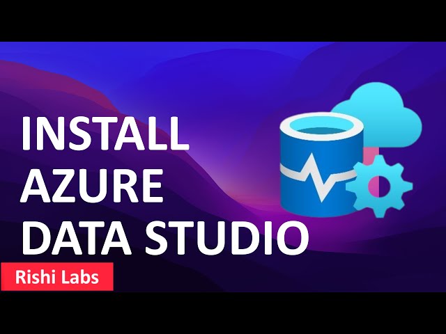 How to install Azure Data Studio