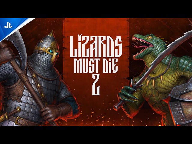 Lizards Must Die 2 - Console Announcement Trailer | PS5 & PS4 Games