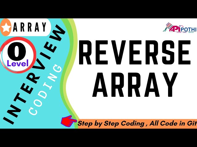 13_1.Reverse the Integer array using Collections.reverse()