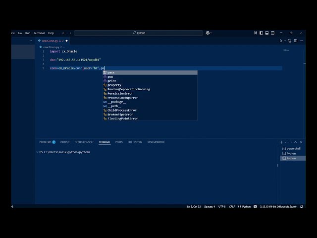 Python|How to resolve python cx_Oracle connectivity issue #python #oracle #trending #dataanalysis