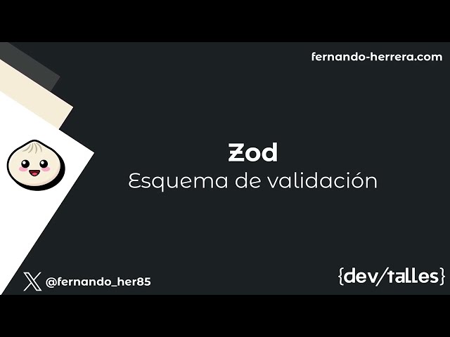 [S3/L12] Angular + Sockets: Apps en tiempo real con Bun - Zod |Esquema de validación