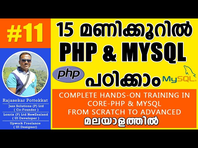 PHP LOOPING CONCEPTS - Explaining FOR LOOP - Chapter 11