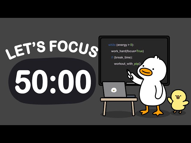 𝟺 𝙷𝙾𝚄𝚁𝚂 💻 𝙳𝚎𝚎𝚙 𝙵𝚘𝚌𝚞𝚜 𝙲𝚘𝚍𝚒𝚗𝚐 🪿Let’s Focus ⌨️ | 𝟻𝟶/𝟷𝟶 𝙿𝚘𝚖𝚘𝚍𝚘𝚛𝚘 Timer