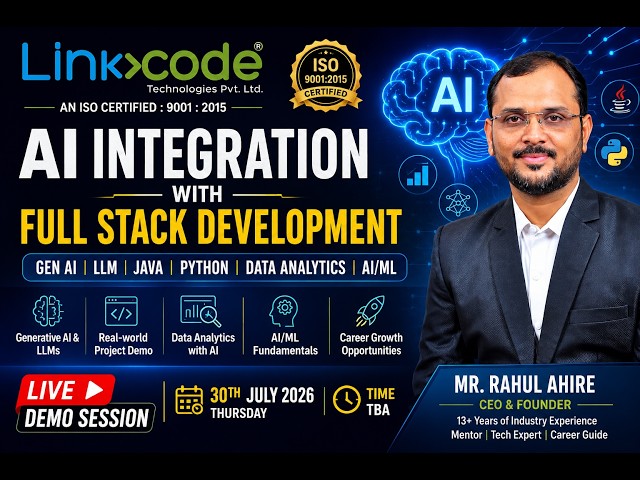 Integration with Full Stack Development | Java | Python | Mern | DA | DS | AI | ML | Claud
