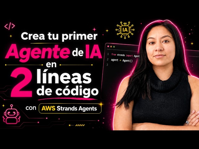 Create your first AI Agent in 2 lines of code with AWS Strands Agents