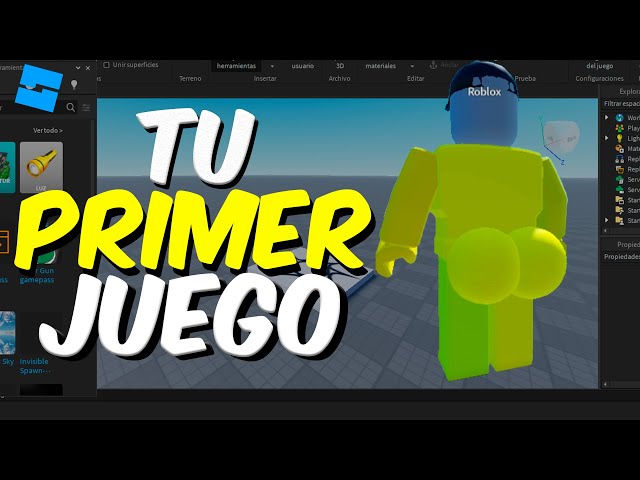 HOW TO CREATE A GAME IN ROBLOX (VERY BASIC)