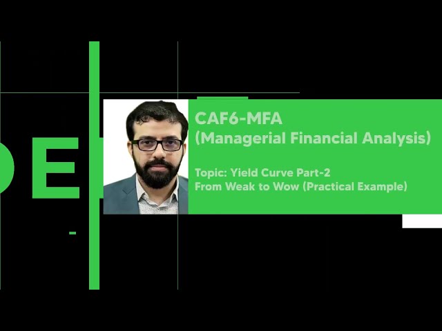 Yield Curve Part 2 | Muhammad Iqbal Bhabha