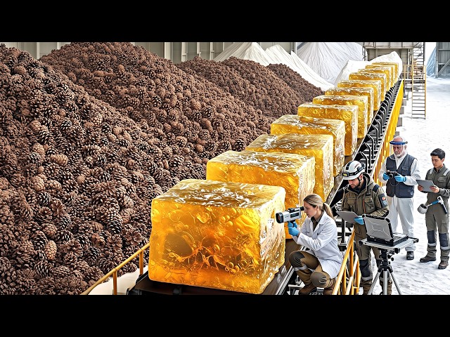 Inside the Largest Pine Factory | Modern Forestry & Pine Processing Technology