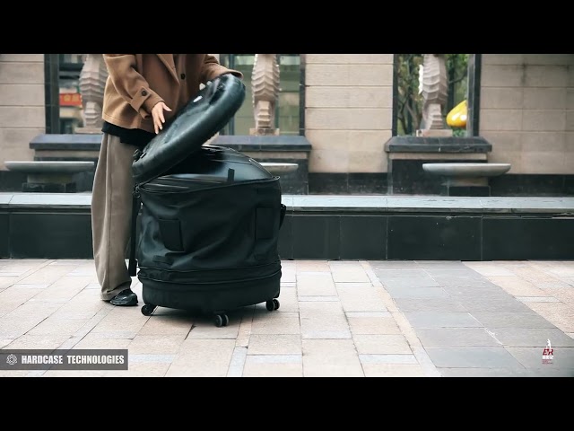 ROLLTEK - Travel Smart with 2 Handpan in 1 Trolley ! Maximize your space, minimize your stress.