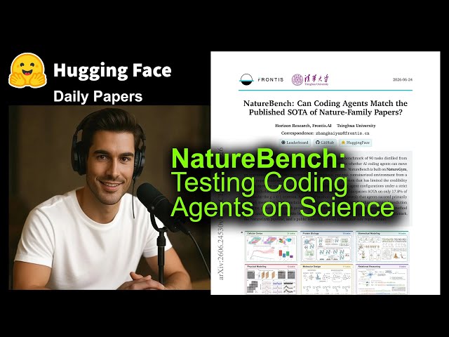 NatureBench: Testing Coding Agents on Science