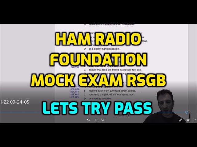 Foundation exam mock-Will I Pass ?