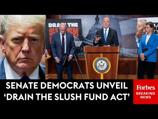 FULL BRIEFING: Senate Democrats Unveil 'Drain The Slush Fund Act'