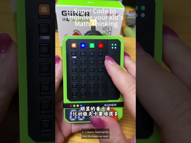 Super Code to improve your kid's Math Thinking