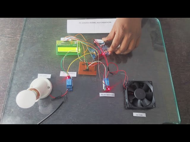 PC based home automation||Erotech solutions|| HYDERABAD.