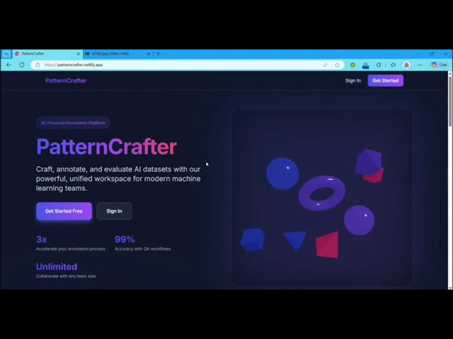 PatternCrafter – A Data Annotation Platform
