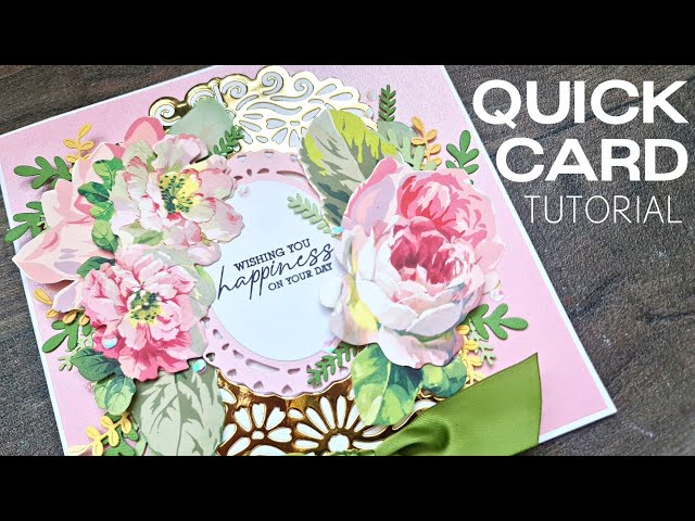Wedding Card | Quick Card Tutorial 