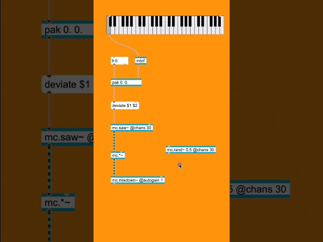 ¡Construyamos un sintetizador Supersaw gigante usando objetos MC! 🎹🔊