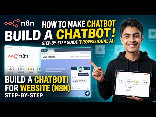 Master AI Chatbot Development with n8n | Build a Professional AI Agent for Your Website (2026)