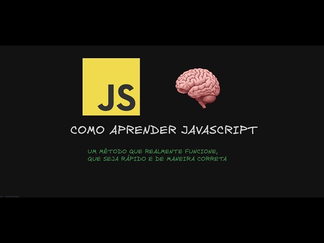 Como aprender JavaScript rapidamente