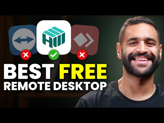 Best FREE Remote Desktop - TeamViewer & AnyDesk Alternative!
