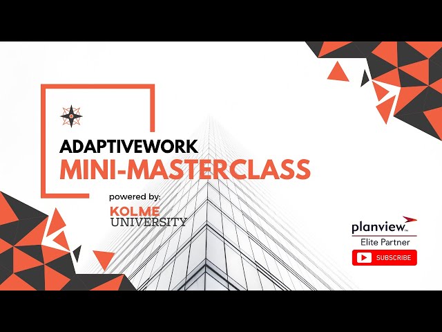 Build a CSS Action Button within Planview AdaptiveWork Software Mini-Masterclass