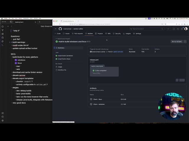 Morning Jams: Creating a GitHub Action that automatically builds my projects