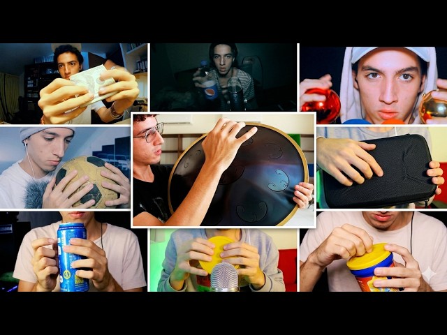 ASMR RHYTHMIC TAPPING COMPILATION (Part 1)