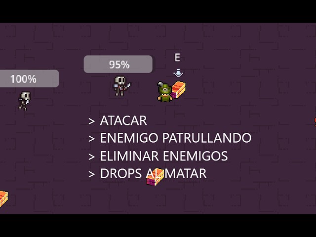 Ataque  y Drop enemigo  | GODOT 4+ | PRINCIPIANTE +
