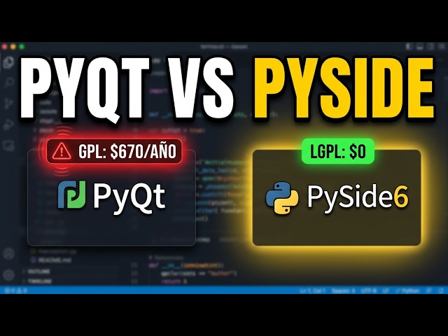 Vendí una app hecha con PyQt y la licencia casi me cuesta el cliente (PySide6 lo arregló)